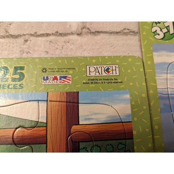 Two Kids Puzzles -Whales/Sea Life & Garden - Picture 6 of 6